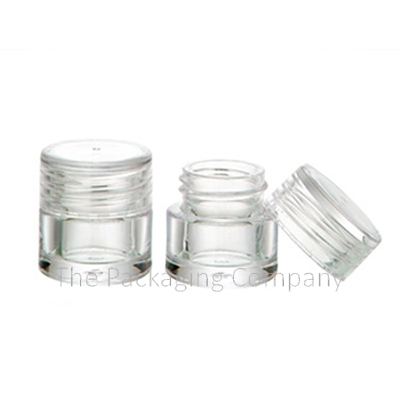 1 and 2 ml Small Jar with Custom Printing and Finish