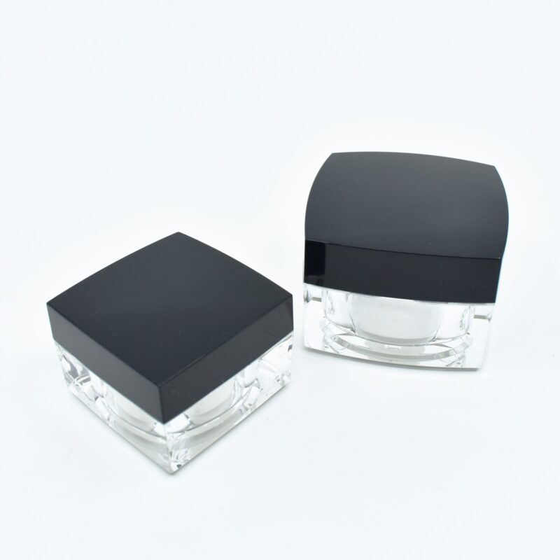 Square Double Wall Jar (5ml, 10ml, 15ml, 30ml, 50ml)