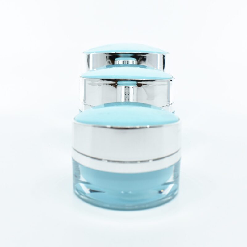 Acrylic Jar, Leaf Shape (15ml, 30ml, 50ml)