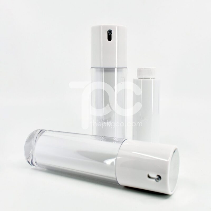 Slider Pump Airless Bottle, Refillable (30ml)